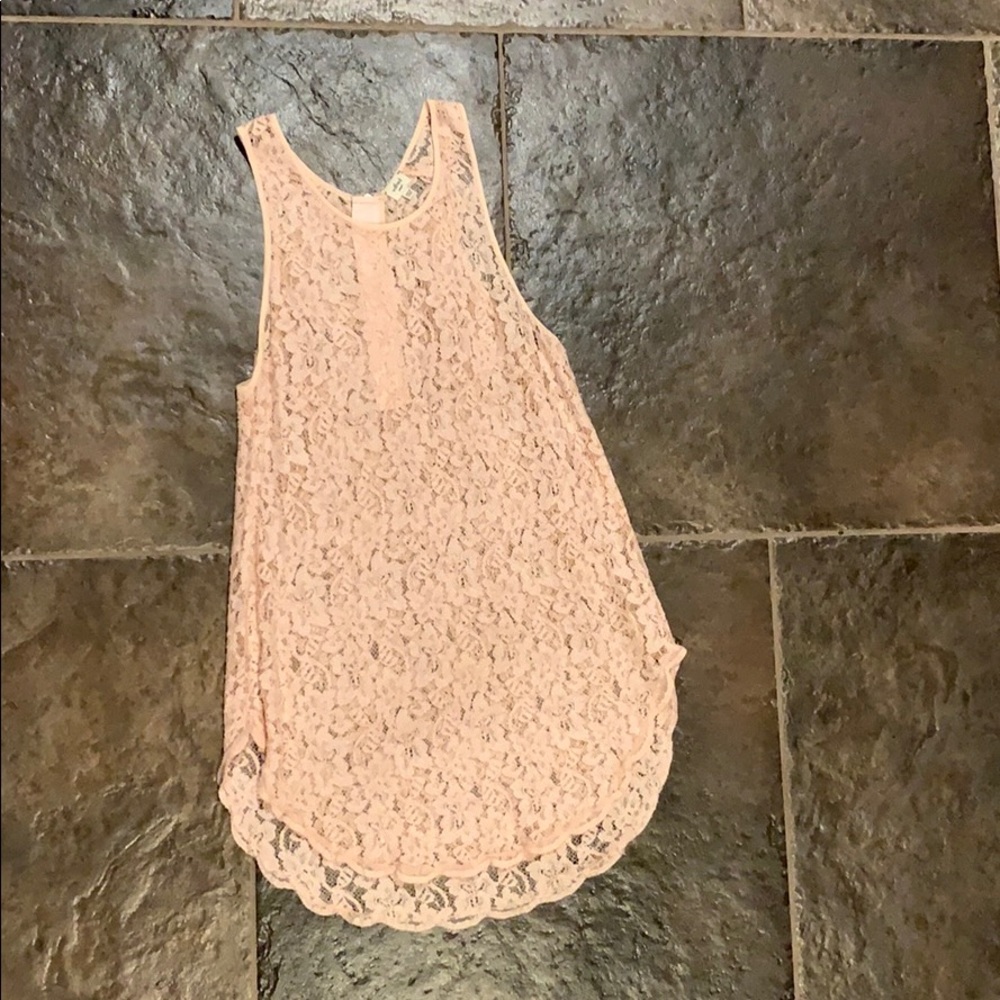 Wilfred lace tank top